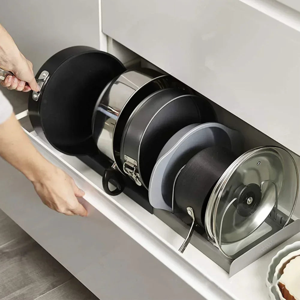 Expandable Stainless Steel Kitchen Organizer