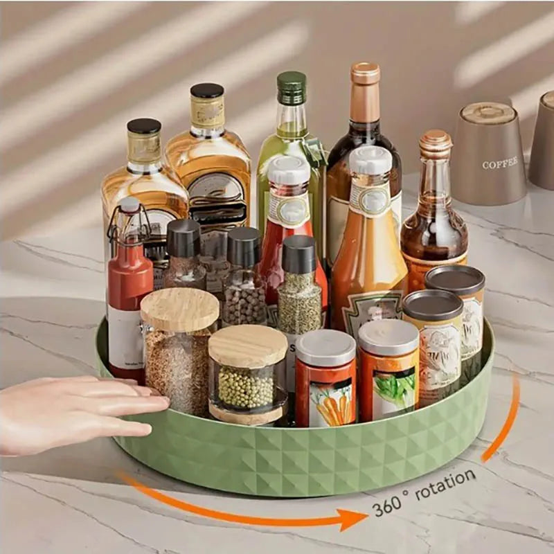 Rotating Spice Rack Organizer for Kitchen
