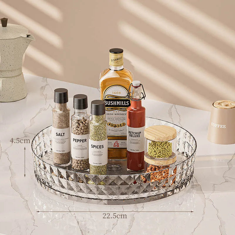 Rotating Spice Rack Organizer for Kitchen