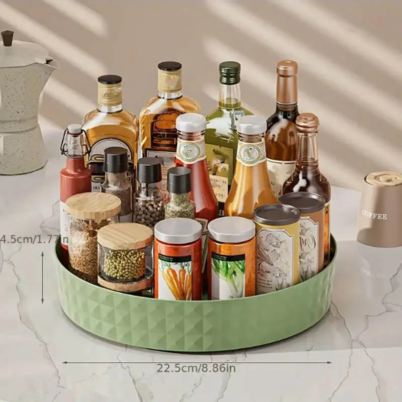 Rotating Spice Rack Organizer for Kitchen