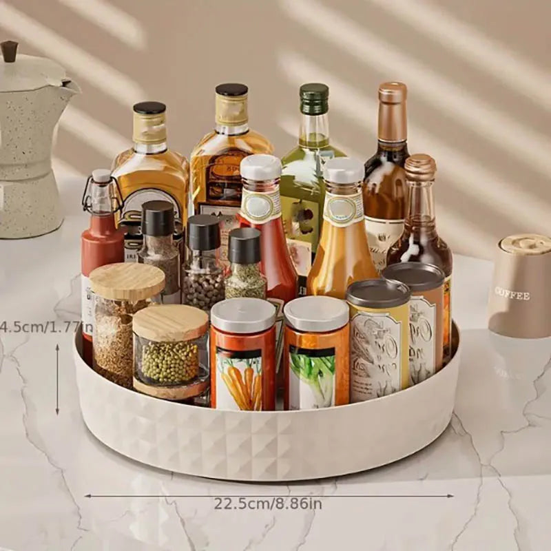 Rotating Spice Rack Organizer for Kitchen