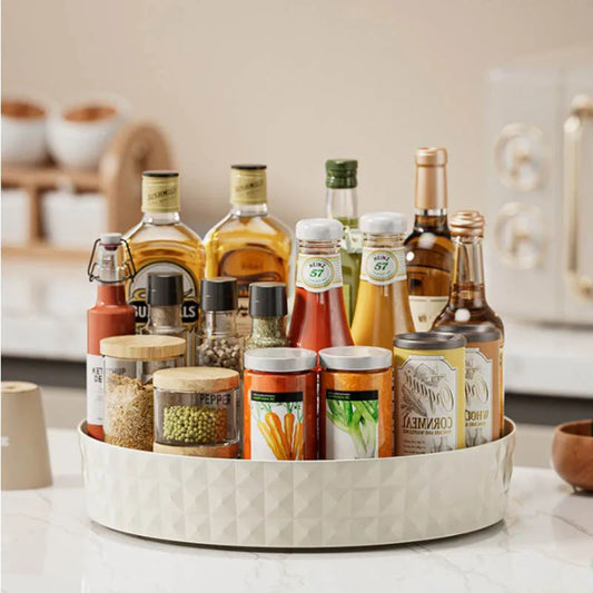Rotating Spice Rack Organizer for Kitchen