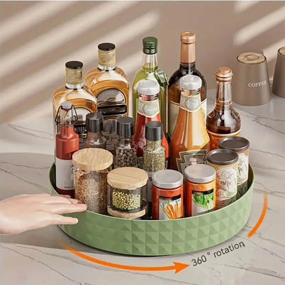 Rotating Spice Rack Organizer for Kitchen