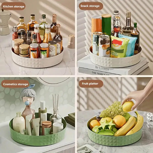 Rotating Spice Rack Organizer for Kitchen