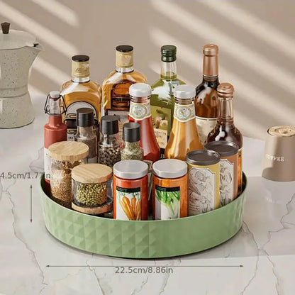 Rotating Spice Rack Organizer for Kitchen